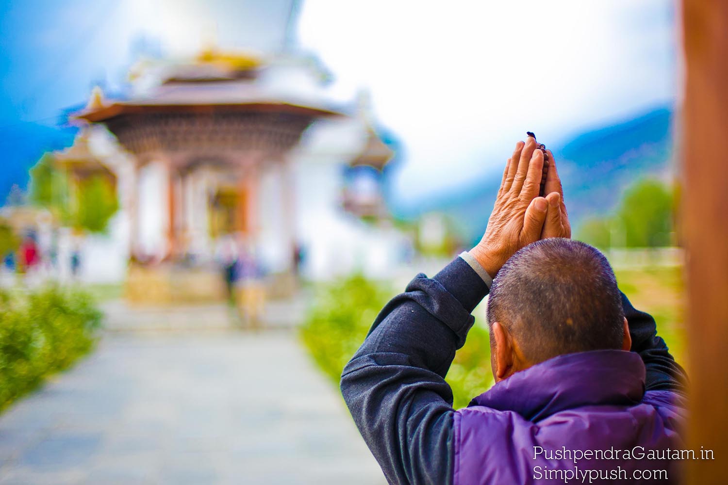 Bhutan Travel Route Map